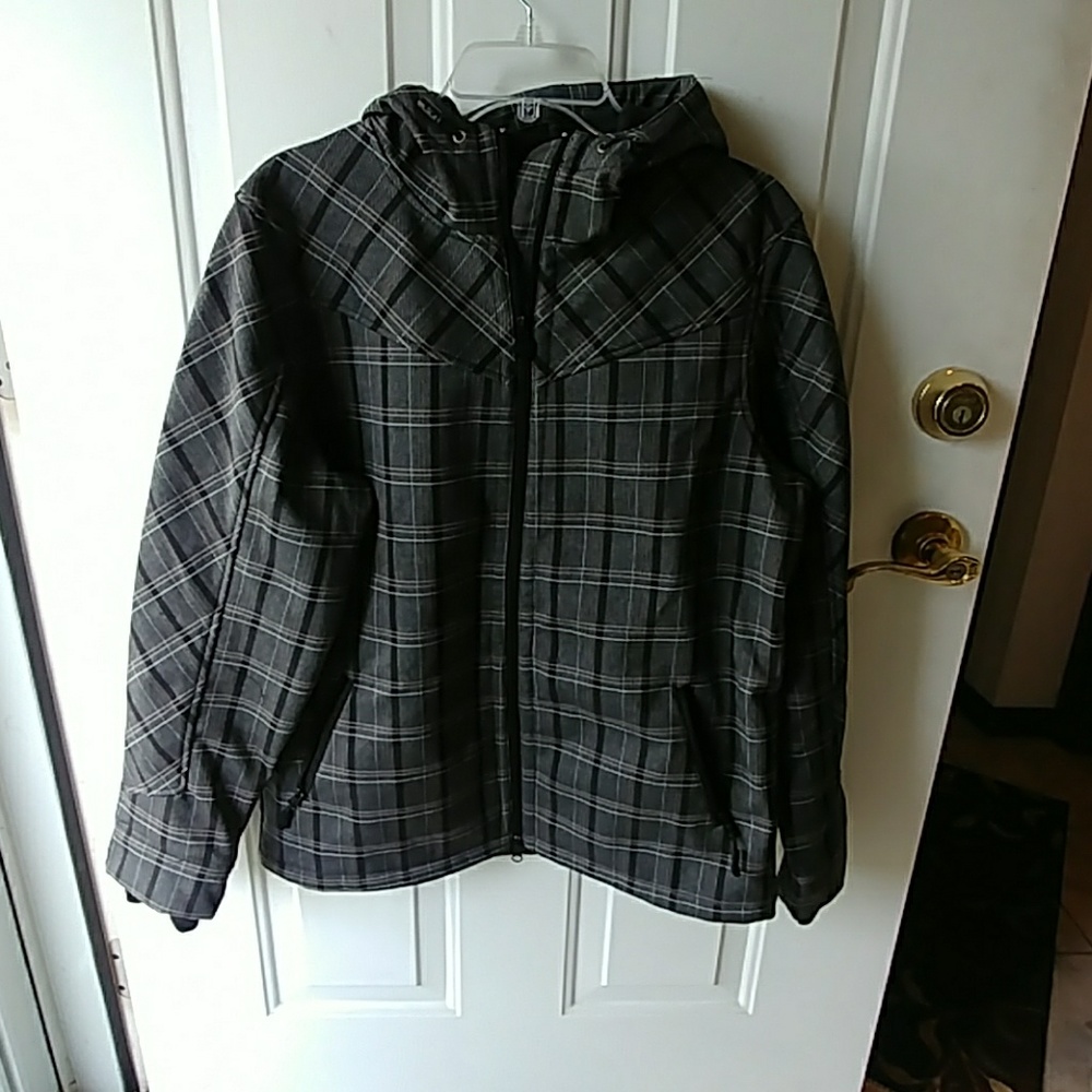 Soft shell fleece lined jacket